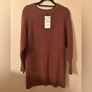 ZARA Knit Sweater Dress
